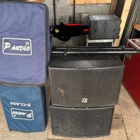 casse e subwoofer per service