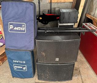 casse e subwoofer per service