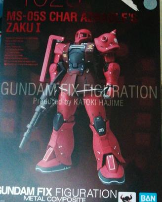 GUNDAM ZAKU CHAR FIGURATION FIX METAL COMPOSITE 10