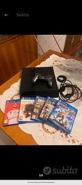 PlayStation 4 con giochi in perfette condizioni