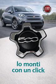 Coprimozzo - borchia - Cerchi In Lega FIAT 500X