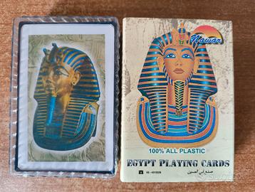 Carte da gioco egiziane (da poker) da collezione
