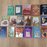 stock 18 libri vari generi 