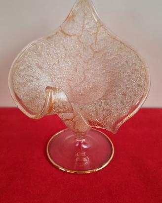 Fazzoletto in vetro soffiato di murano Vintage