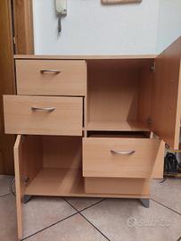 mobiletto con cassetti