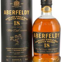 Aberfeldy 18 years old whisky 