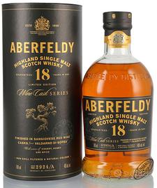 Aberfeldy 18 years old whisky 