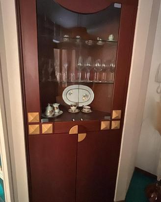Elegante vetrinetta in teak