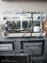 macchina caffè professionale visacrem + macinatore
