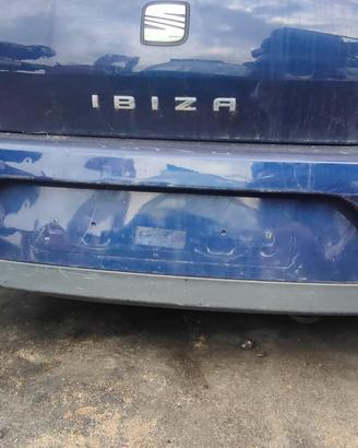 SEAT IBIZA 2011 3 PORTE PARAURTI POSTERIORE
