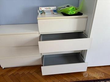 Cassettoni ikea bianchi vendibili singolarmente
