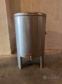 Fusto Serbatoio Inox 200 Litri per Vino / Olio