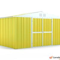 Box lamiera deposito Acciaio 403x269cm giallo