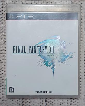PS3 Final Fantasy XIII 13 Videogioco Japan FF