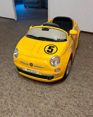 Macchina elettrica per bambini fiat 500