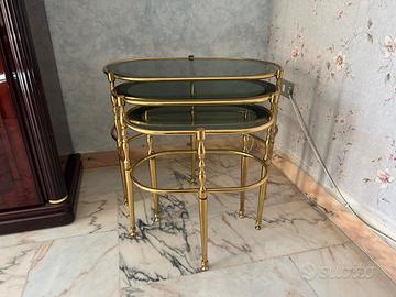 tavolino Hollywood regency