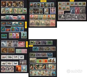 SAN MARINO 1966/1970 annate COMPLETE fbolli nuovi