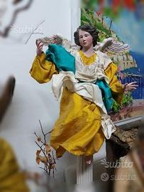 Presepe napoletano pastore angelo
