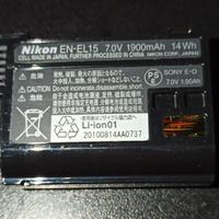 Nikon EN-EL 15 (usura zero)