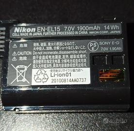 Nikon EN-EL 15 (usura zero)
