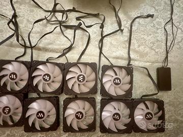 Kit Ventola ARGB più controller 9 pezzi