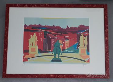 Stampa quadro Roma 54x74
