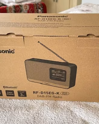 Radio Dab-FM Panasonic  con Bluetooth nuova