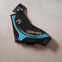 copriscarpe termiche Deko nero/azzurro N. 38/39