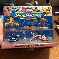 Set Micro Machines Power Rangers 1994 GIG Giochi