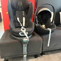 Clybex seggiolini auto con base