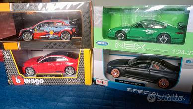 Lotto auto varie 1:24 nuove 