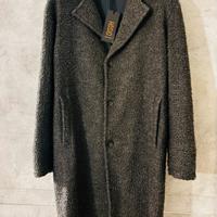 Cappotto Boucle  uomo Hosio tg.48 col grigio