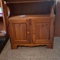 Mobiletto in legno stile rustico in abete