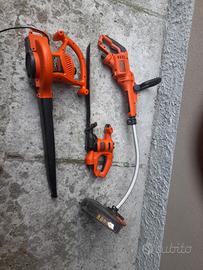 Tagliasiepi, tagliabordi e soffiatore Black&Decker