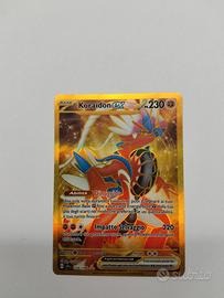 Carte Pokémon di Koraidon Gold Ex e Koraidon Ex