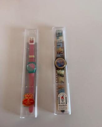 2 Swatch Vintage per pezzi di Ricambio