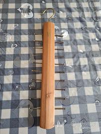 PORTA CRAVATTE IN LEGNO ( X 20 CRAVATTE )
