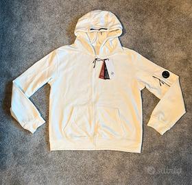 felpa cp company white