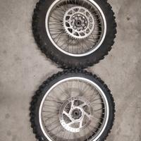 Coppia cerchi Enduro Cross 21/18 VOR e altro
