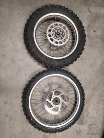 Coppia cerchi Enduro Cross 21/18 VOR e altro