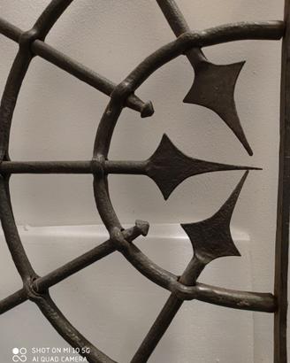 INFERRIATA DECORATIVA FERRO BATTUTO '600