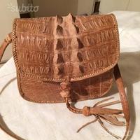 Borsa coccodrillo nuova