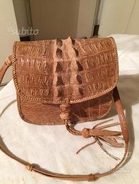 Borsa coccodrillo nuova