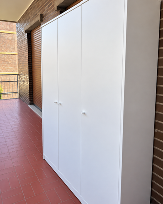 Armadio IKEA KLEPPSTAD 3 ante bianco