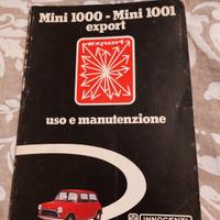 Libretto Uso e Manutenzione INNOCENTI Mini 1000