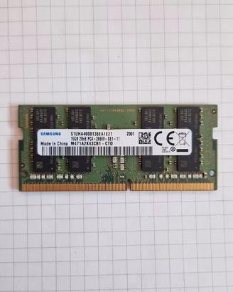 Banco RAM 16 GB PC4 DDR4