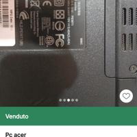 pc acer portatile 
