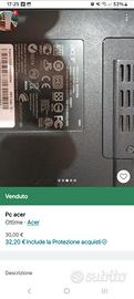 pc acer portatile 