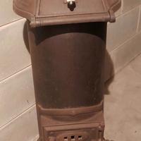 Antica stufa in ghisa