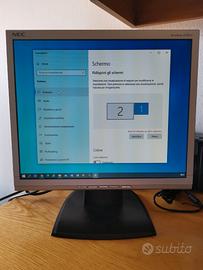 Monitor NEC AccuSync LCD73v 17 pollici